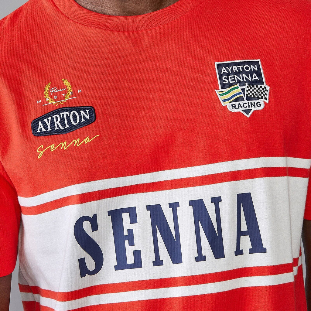 Ayrton Senna Men's Legacy T-Shirt - Red T-shirts Ayrton Senna 
