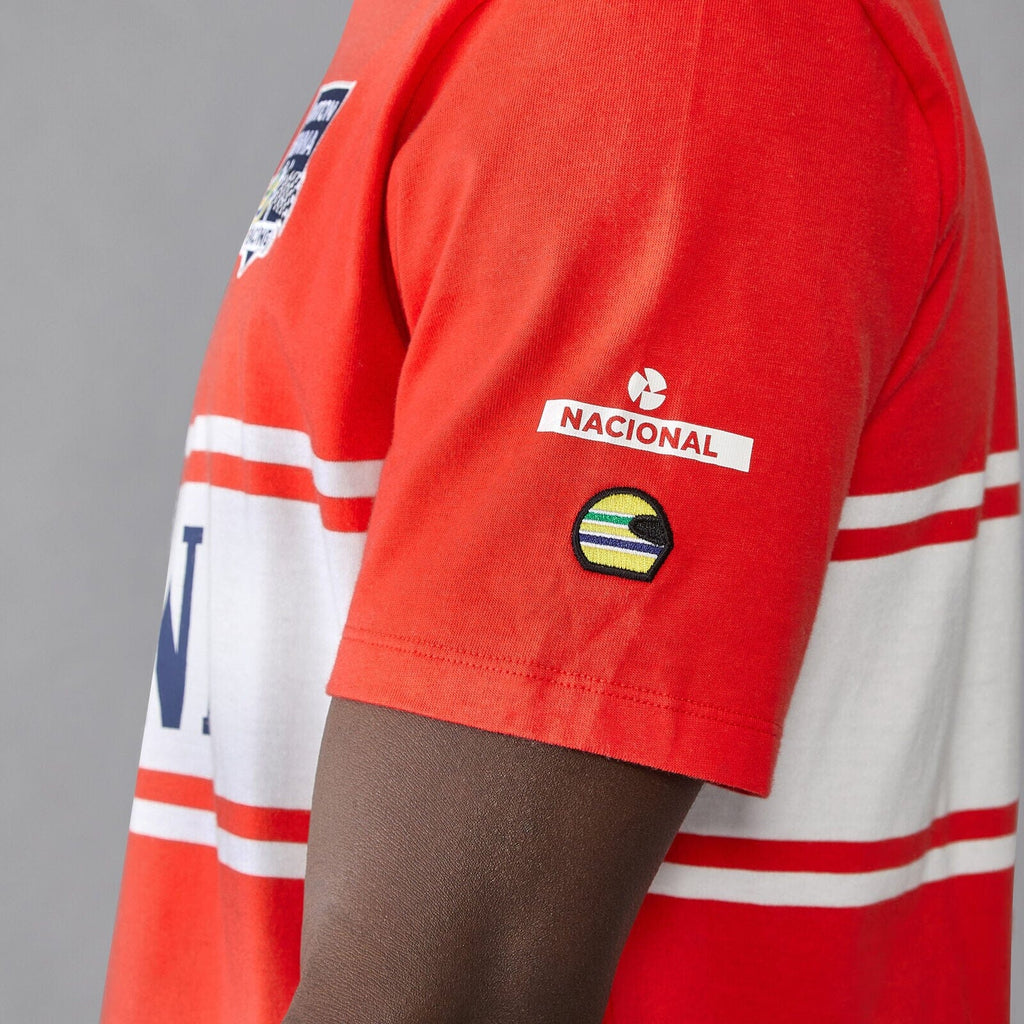 Ayrton Senna Men's Legacy T-Shirt - Red T-shirts Ayrton Senna 