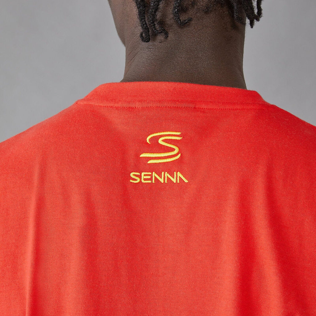 Ayrton Senna Men's Legacy T-Shirt - Red T-shirts Ayrton Senna 
