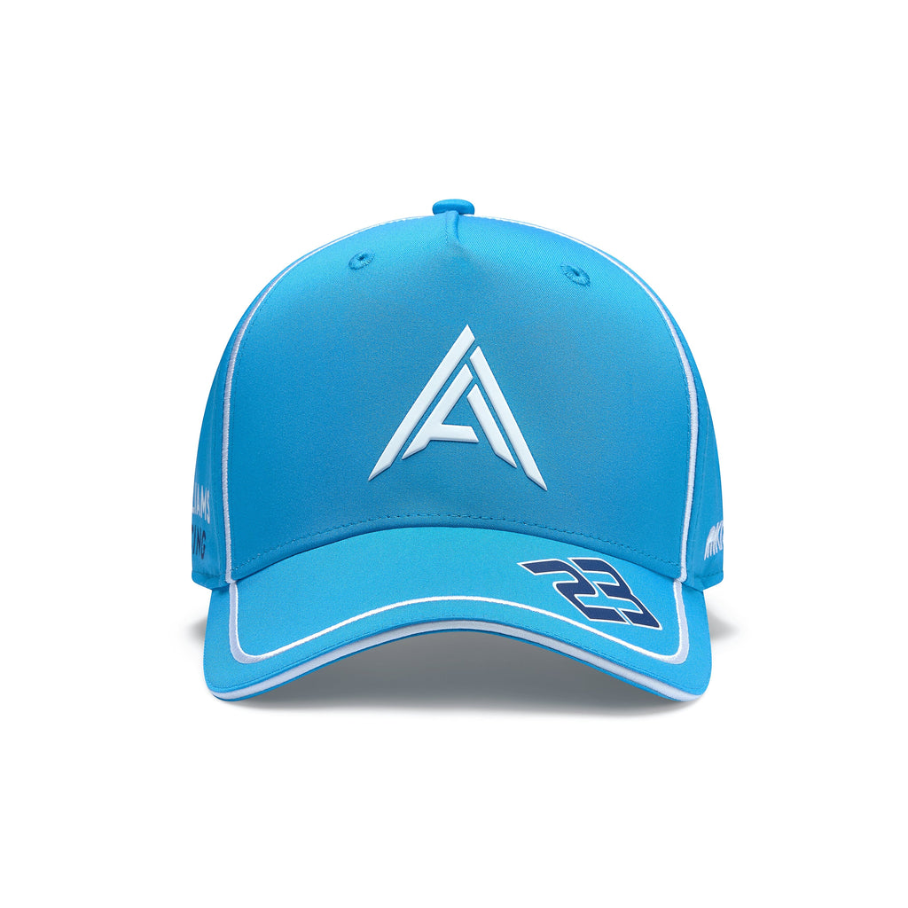 Williams Racing F1 2024 Alex Albon Team Baseball Hat - Navy/Blue Hats Williams Racing 