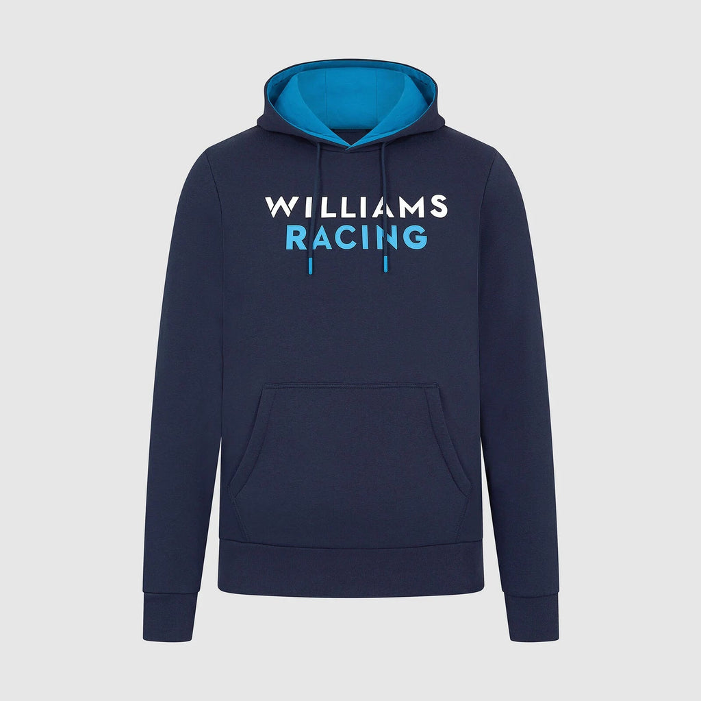 Williams Racing F1 Men's Logo Hoodie- Navy Hoodies Williams Racing 