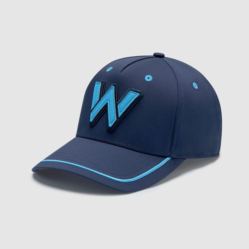 Williams Racing F1 Logo Baseball Hat - Navy/Blue Hats Williams Racing Navy 