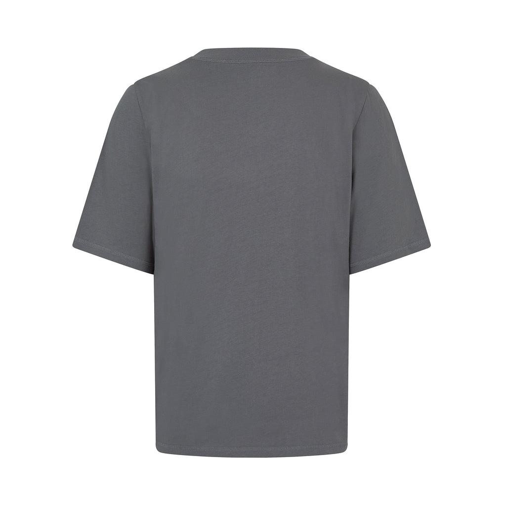 Formula 1 Tech Relaxed Fit Boucle T-Shirt - Grey/White T-shirts Formula 1 