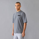 Formula 1 Tech Relaxed Fit Boucle T-Shirt - Grey/White T-shirts Formula 1 