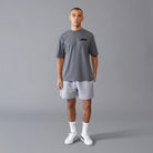 Formula 1 Tech Relaxed Fit Boucle T-Shirt - Grey/White T-shirts Formula 1 