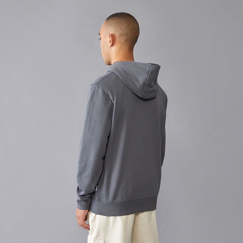 Formula 1 Tech Relaxed Fit Boucle Hoodie - Grey/White Hoodies Formula 1 