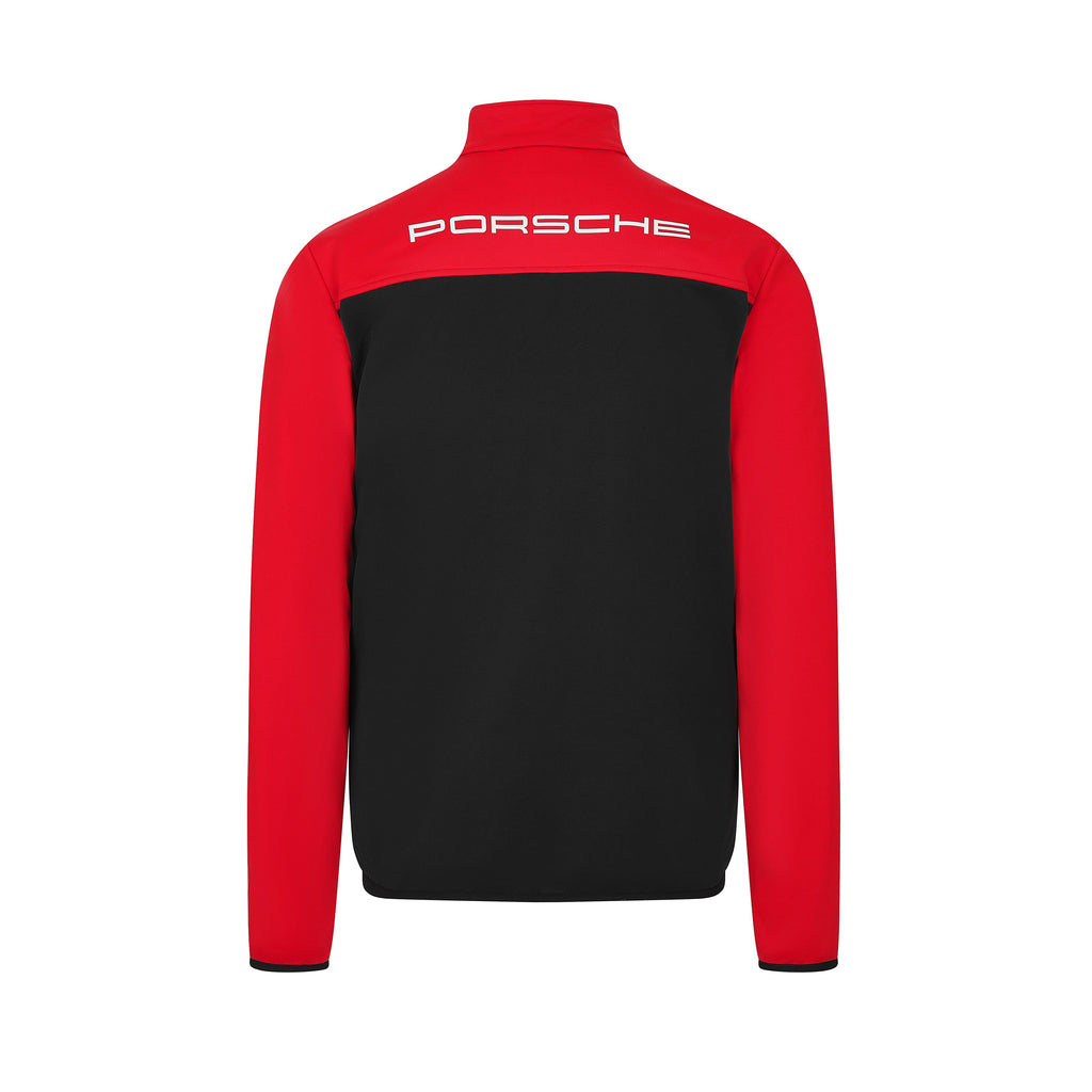 Porsche Motorsport Men's Fanwear Softshell Jacket - Black Jackets Porsche 