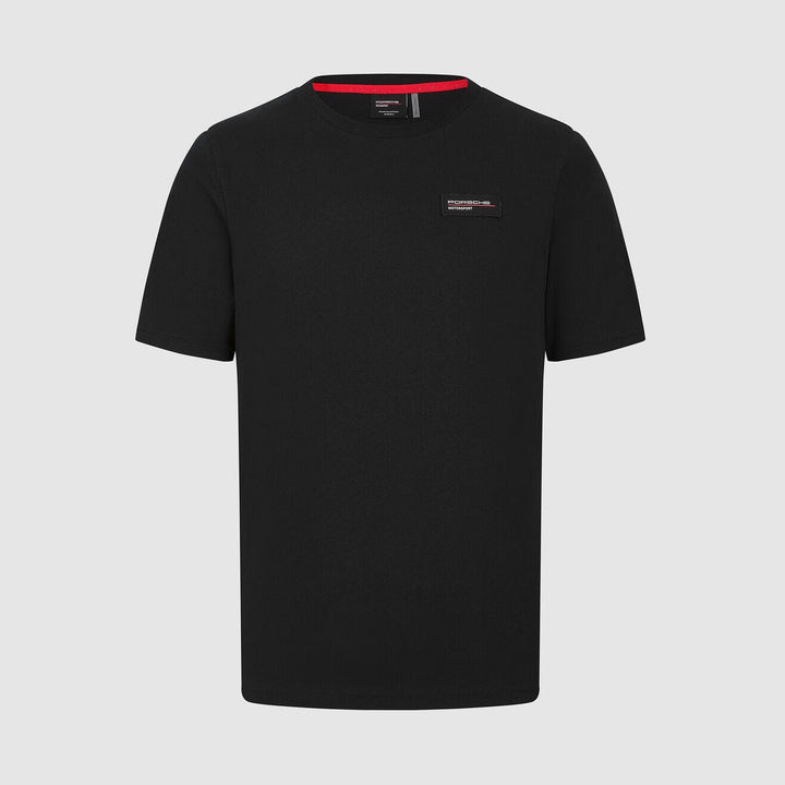 Porsche Motorsport Logo T-Shirt - Black/White T-shirts Porsche XS Black 
