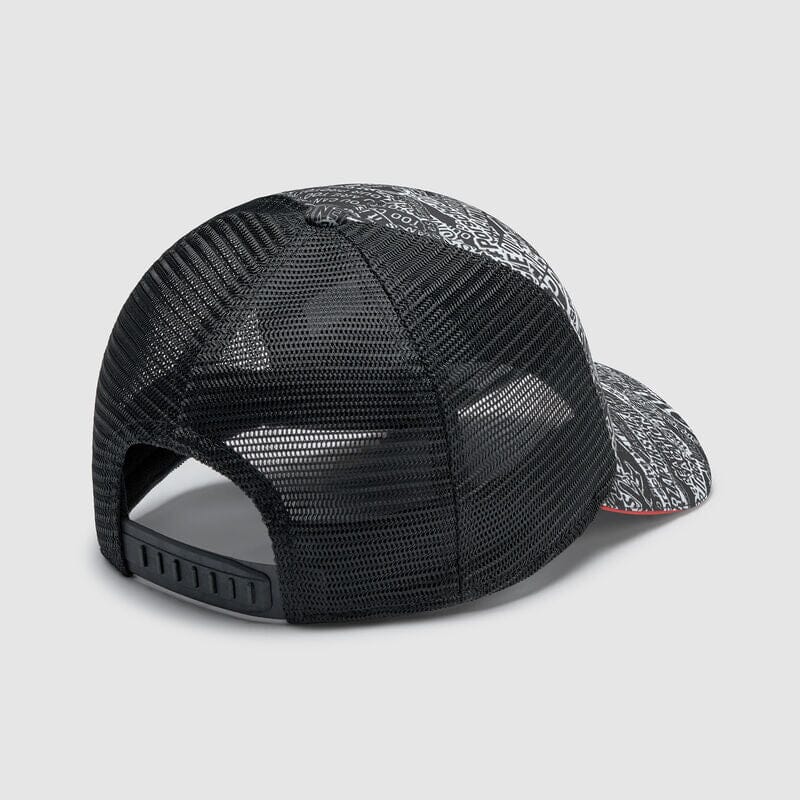 Porsche Motorsport AOP Trucker Hat - Black Hats Porsche 