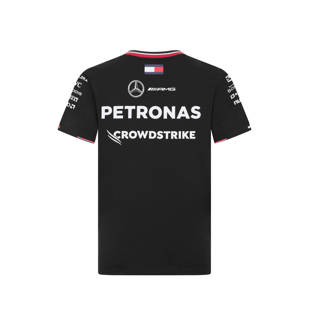 Mercedes AMG Petronas F1 2024 Kids Driver T-Shirt - Black T-shirts Mercedes AMG Petronas 