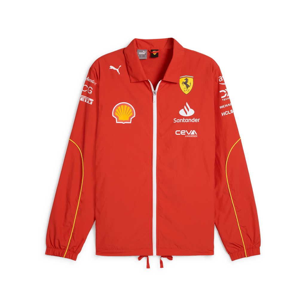 Scuderia Ferrari F1 2024 Team Coach Jacket - Red Jackets Scuderia Ferrari 