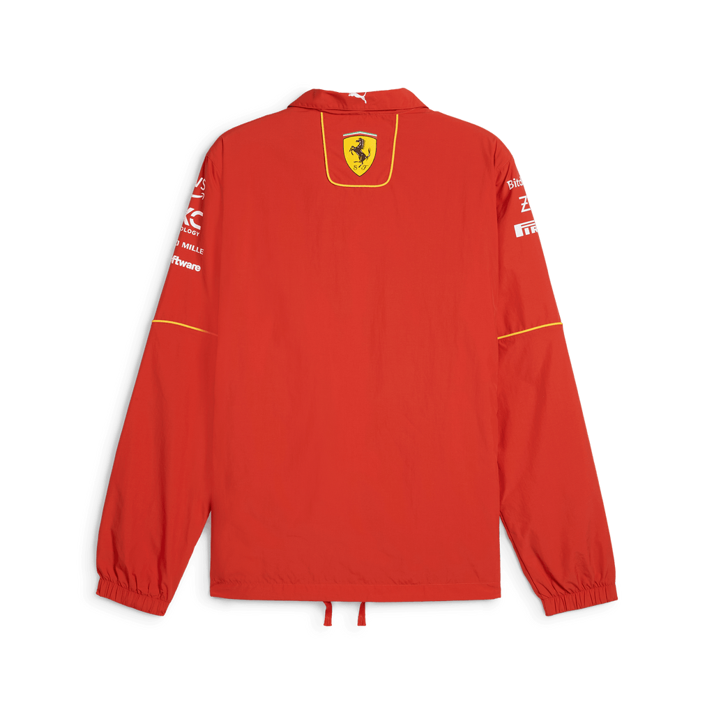 Scuderia Ferrari F1 2024 Team Coach Jacket - Red Jackets Scuderia Ferrari 