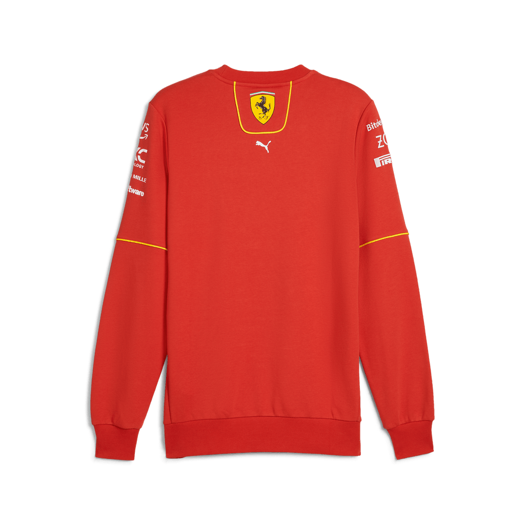Scuderia Ferrari F1 2024 Team Crew Neck Sweater - Red Sweaters Scuderia Ferrari 