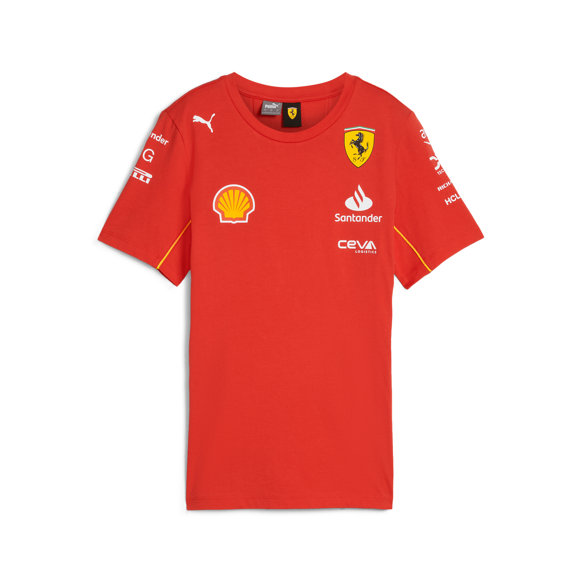 Scuderia Ferrari F1 2024 Women s Team T Shirt Red L