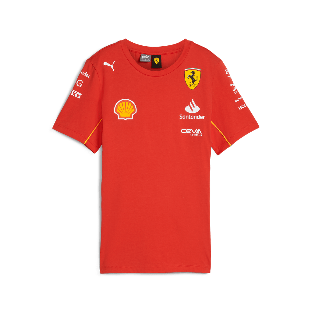 Scuderia Ferrari F1 2024 Women's Team T-Shirt - Red T-shirts Scuderia Ferrari 