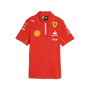 Scuderia Ferrari F1 2024 Women's Team Polo Shirt - Red Polos Scuderia Ferrari 