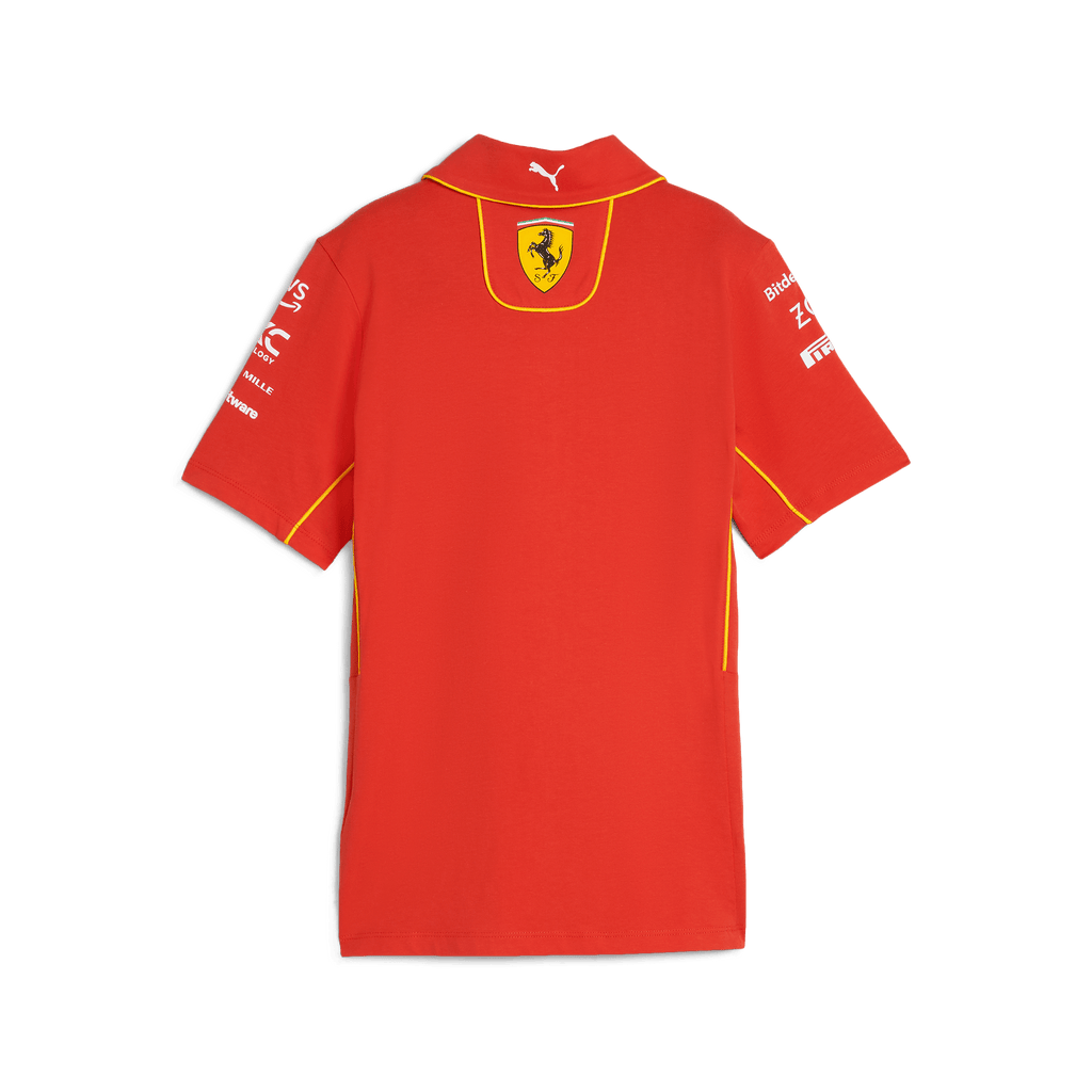 Scuderia Ferrari F1 2024 Women's Team Polo Shirt - Red Polos Scuderia Ferrari 