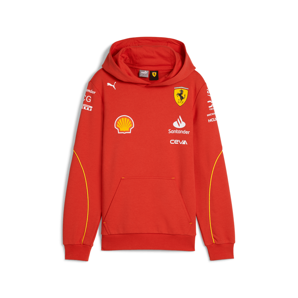 Scuderia Ferrari F1 2024 Kids Team Hoodie - Youth Red Hoodies Scuderia Ferrari 