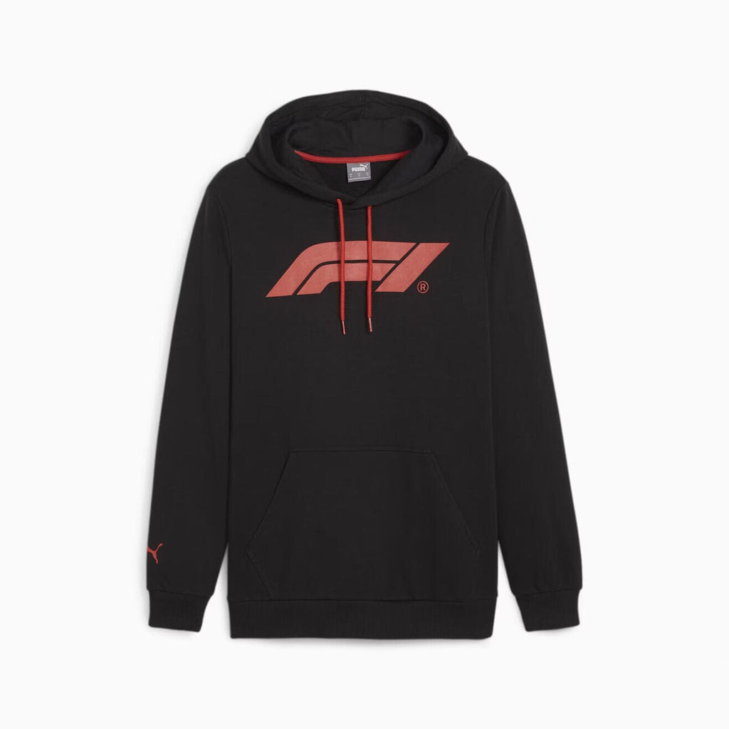 Formula 1 Tech Collection F1 Men's Logo Hooded Sweatshirt - Black/Red Hoodies Formula 1 XS Black 