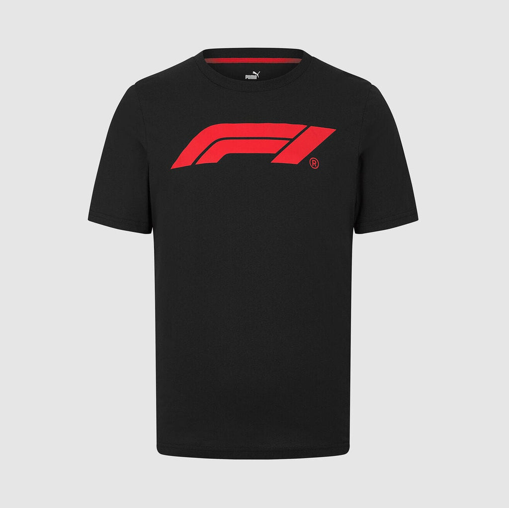 Formula 1 Tech Collection F1 Men's Logo T-Shirt - Black/Red/White T-shirts Formula 1 XS Black 
