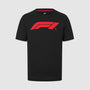 Formula 1 Tech Collection F1 Men's Logo T-Shirt - Black/Red/White T-shirts Formula 1 XS Black 