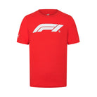 Formula 1 Tech Collection F1 Kids Logo T-Shirt - Youth Black/White T-shirts Formula 1 5-6 years Red 