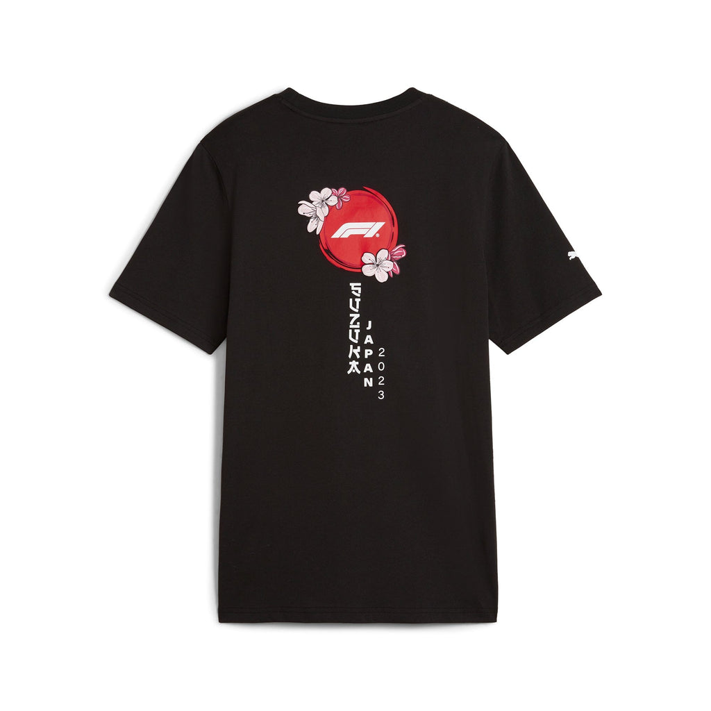 Formula 1 Tech Limited Edition Suzuka Japan GP Puma T-Shirt - White/Black T-shirts Formula 1 