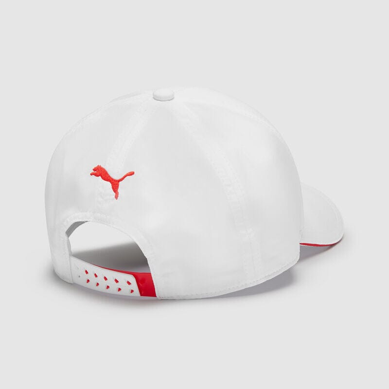 Formula 1 Tech Collection F1 Puma Large Logo Baseball Hat- Black/White/Red Hats Formula 1 