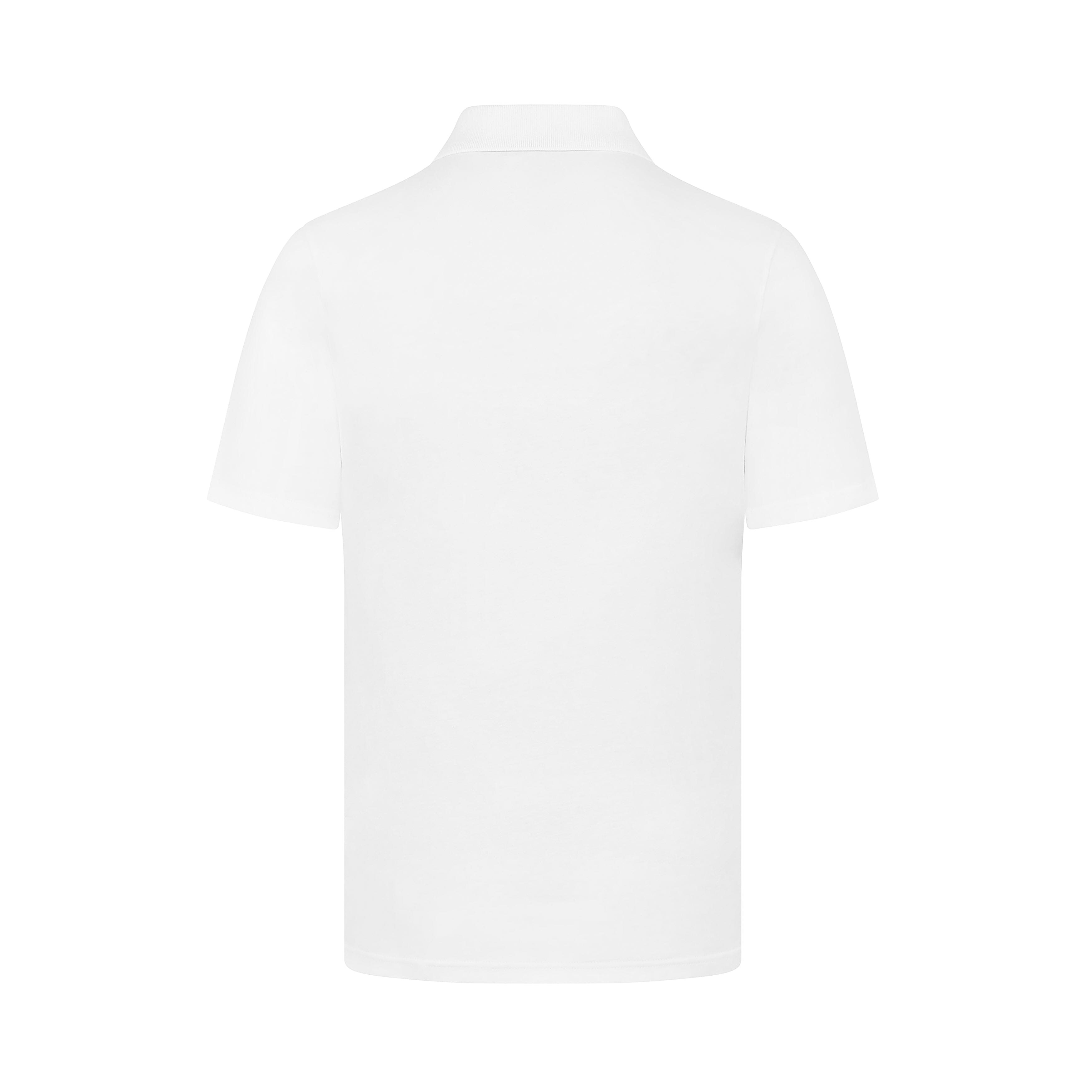 Formula 1 Tech Collection F1 Men's Small Logo Jersey Polo - Black/White Polos Formula 1 