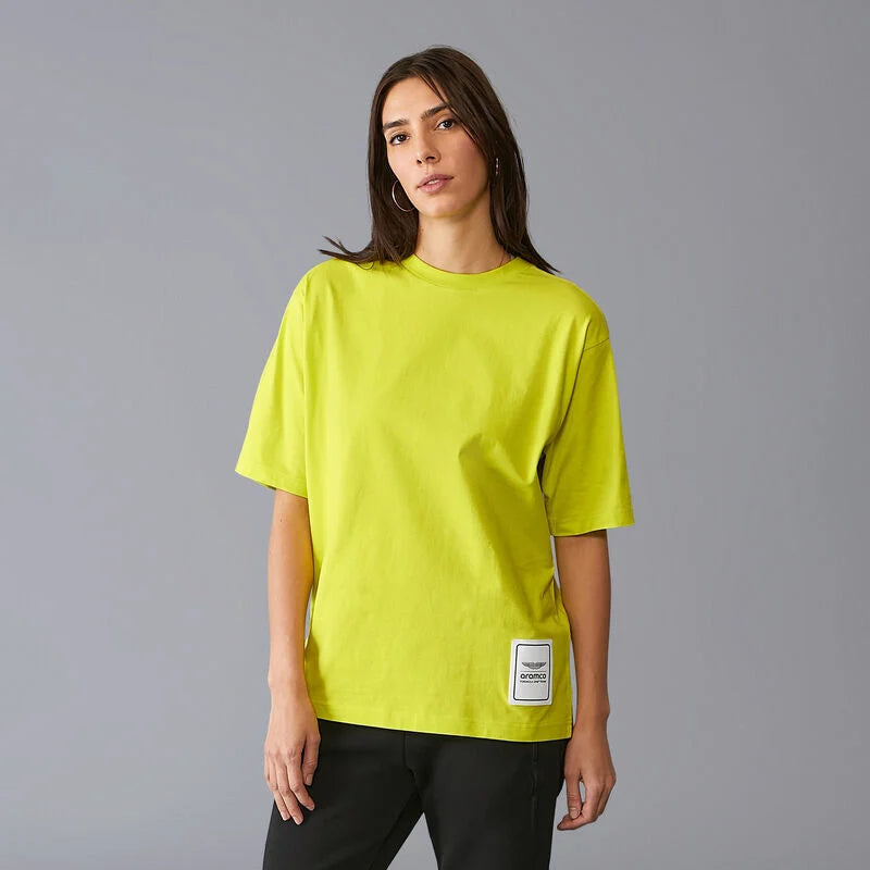 Aston Martin F1 Lifestyle Logo T-Shirt - Green/Lime/White T-shirts Aston Martin F1 
