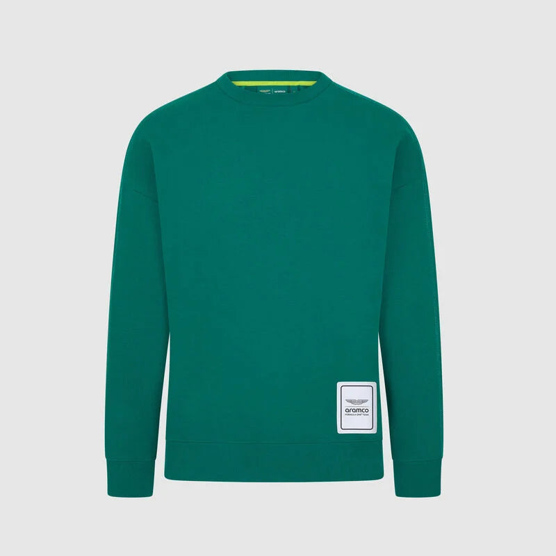 Aston Martin F1 Lifestyle Logo Sweatshirt - Green/White Sweatshirt Aston Martin F1 XXS Green 