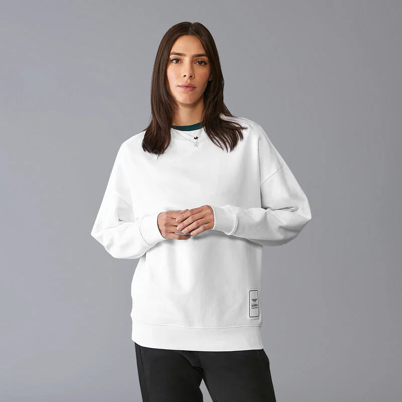 Aston Martin F1 Lifestyle Logo Sweatshirt - Green/White Sweatshirt Aston Martin F1 