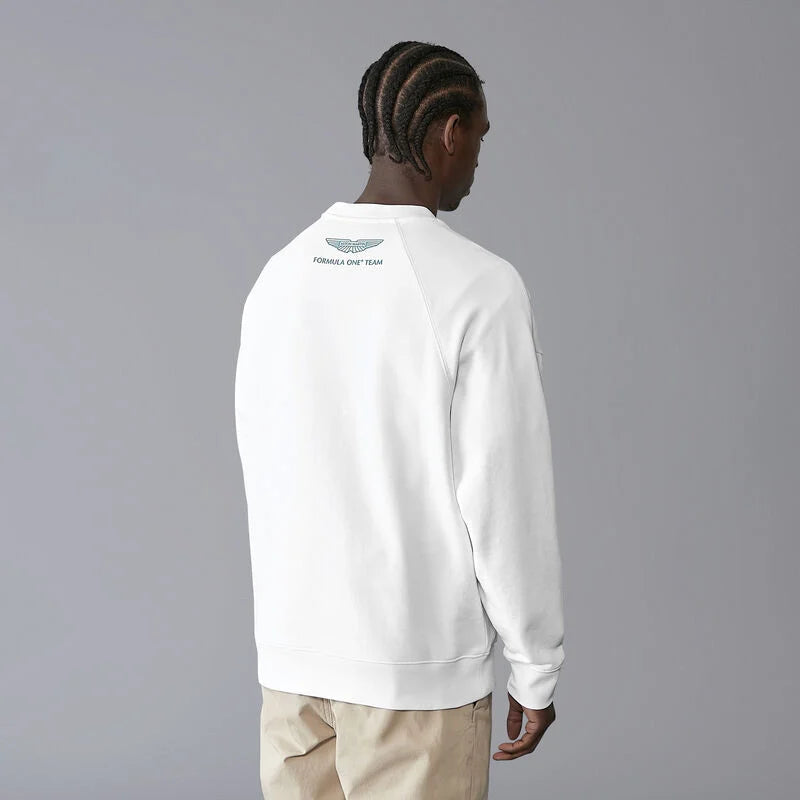 Aston Martin F1 Lifestyle Logo Sweatshirt - Green/White Sweatshirt Aston Martin F1 