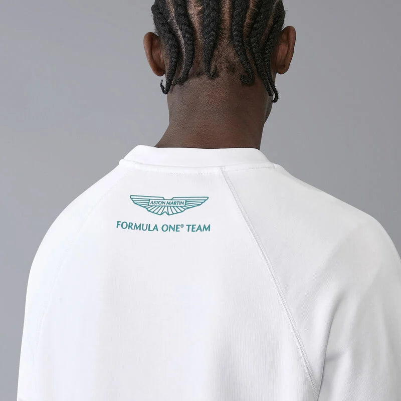 Aston Martin F1 Lifestyle Logo Sweatshirt - Green/White Sweatshirt Aston Martin F1 