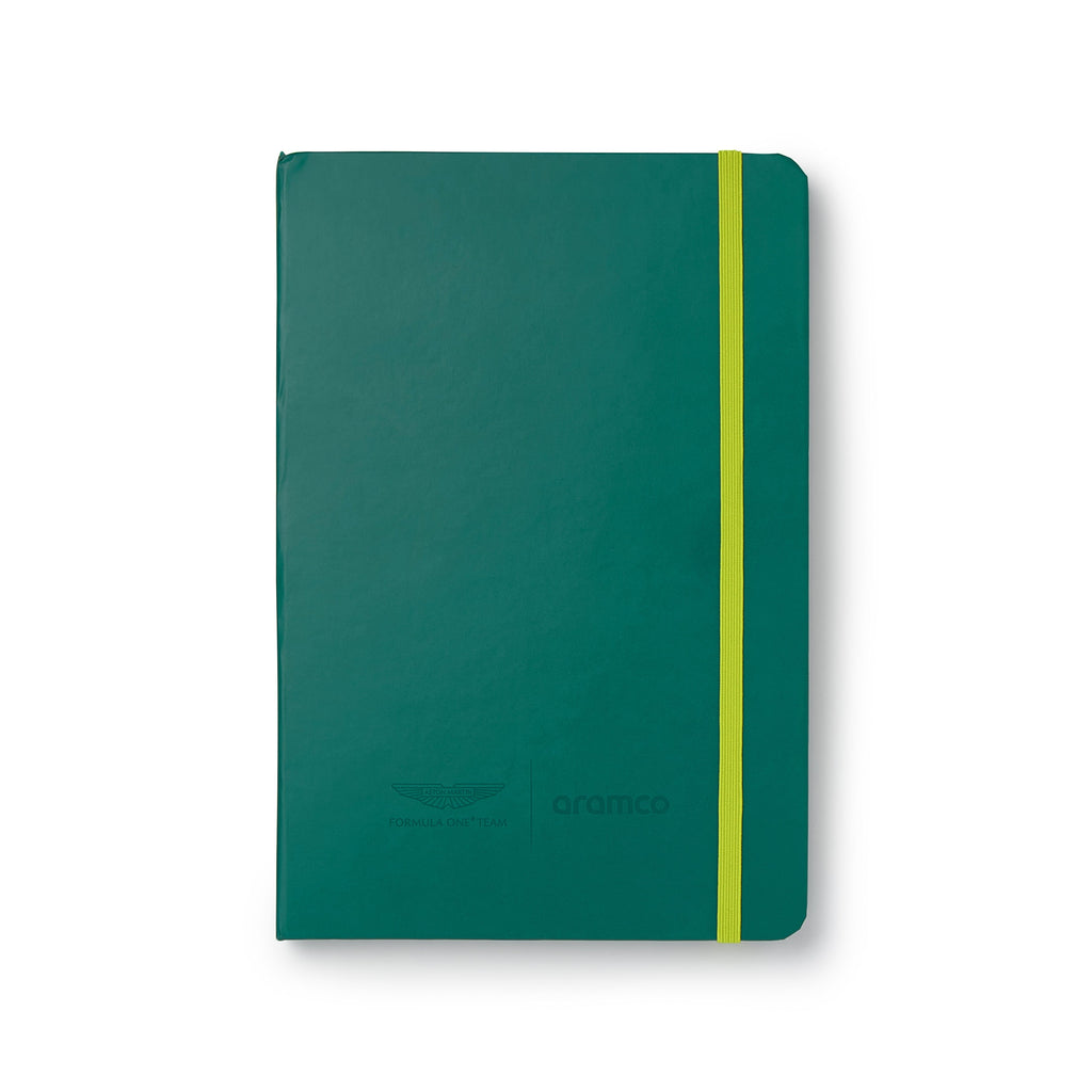Aston Martin F1 Logo Notebook - Green Notebook Aston Martin F1 