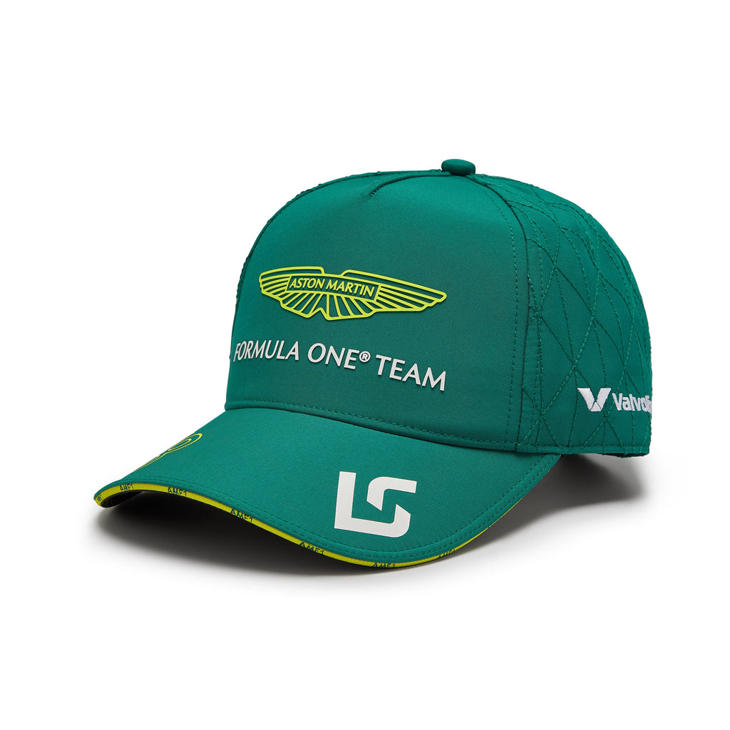 Aston Martin Cognizant F1 2024 Lance Stroll Team Hat- Green/White Hats Aston Martin F1 