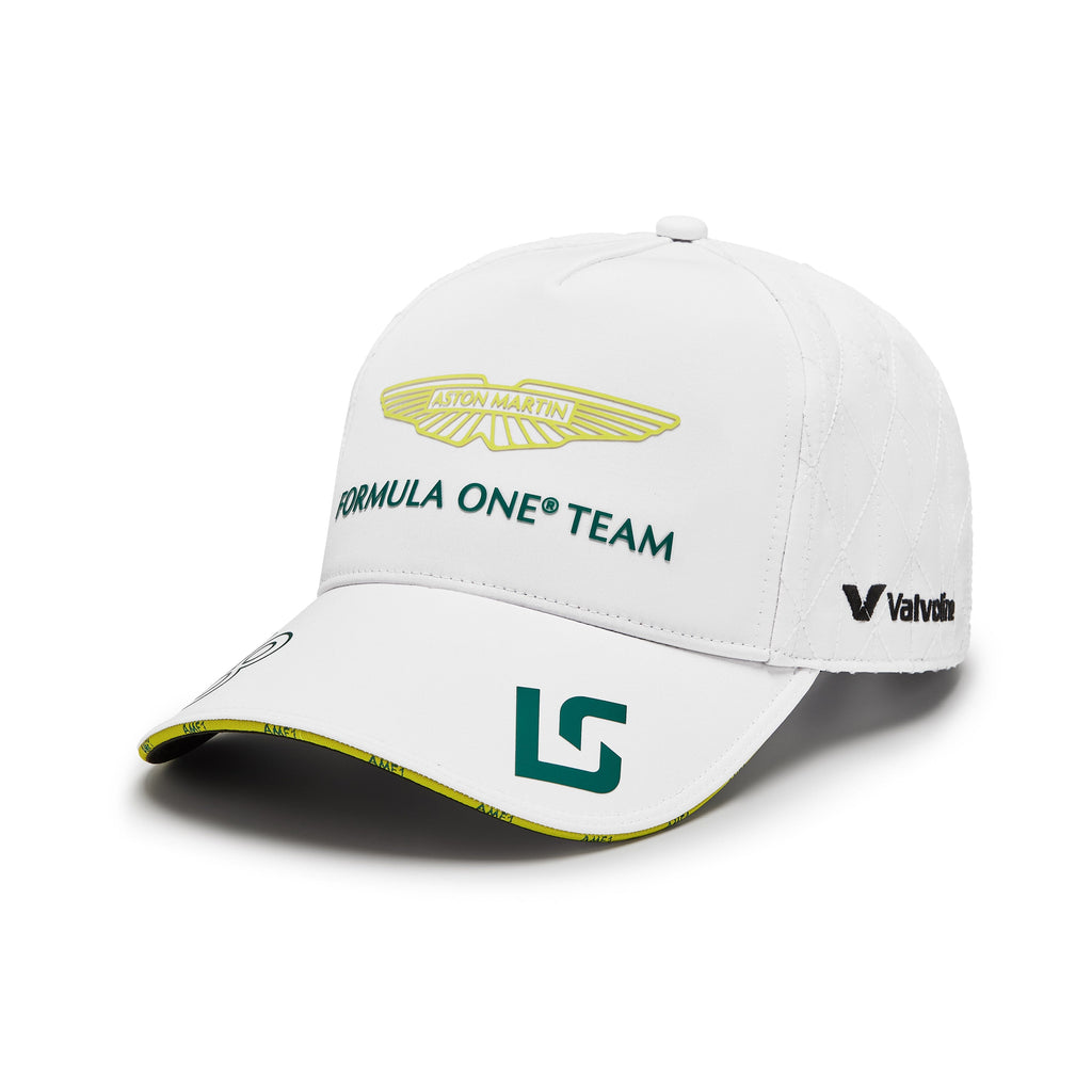 Aston Martin Cognizant F1 2024 Lance Stroll Team Hat- Green/White Hats Aston Martin F1 