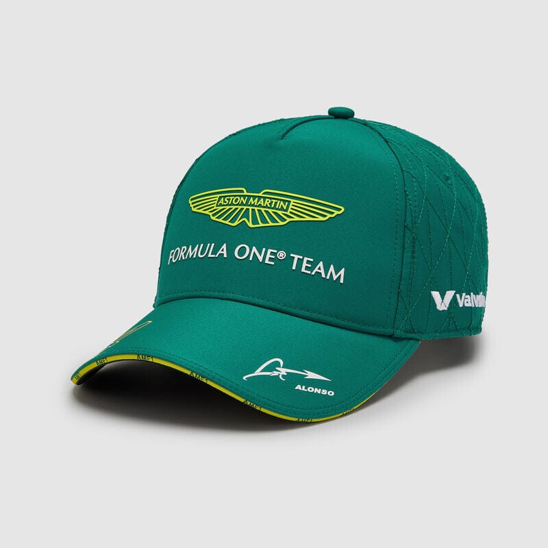 Aston Martin Cognizant F1 2024 Kids Fernando Alonso Team Hat- Youth Green Hats Aston Martin F1 