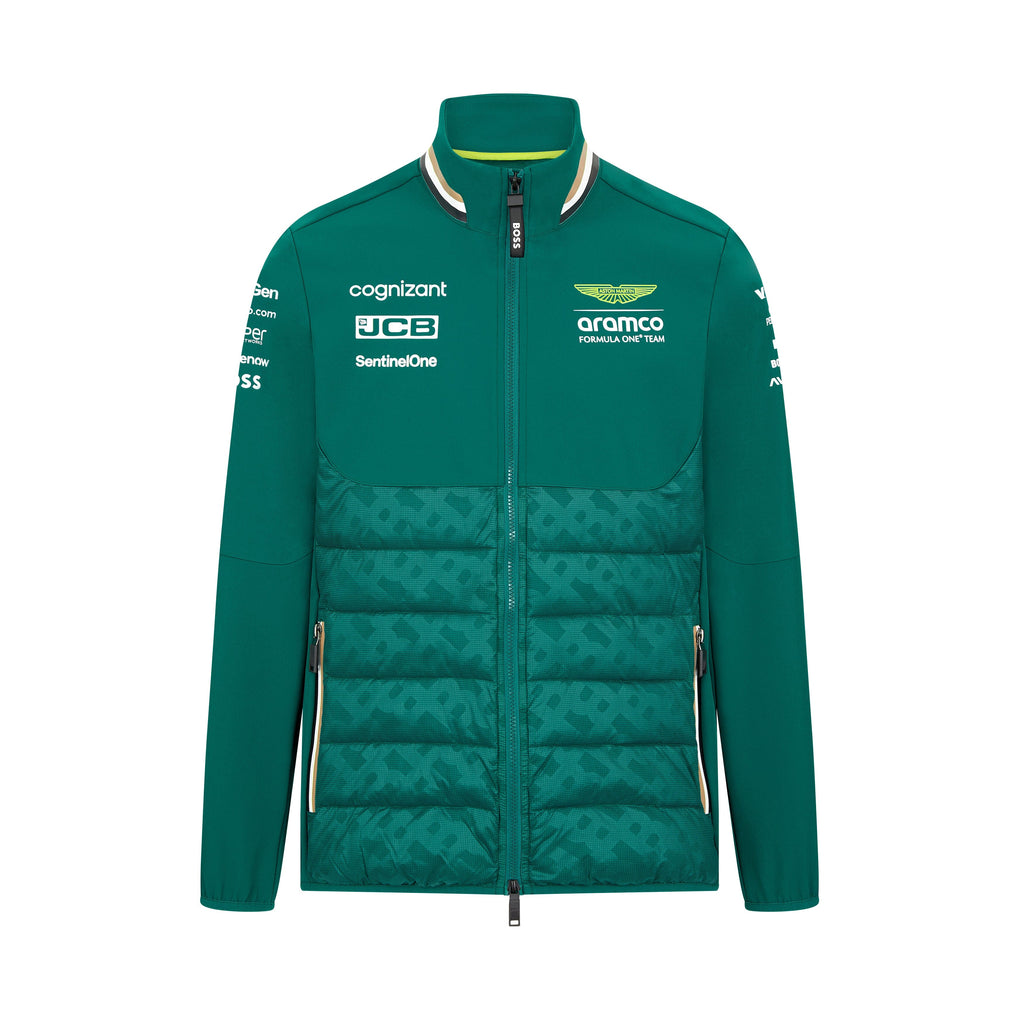 Aston Martin F1 2024 Team Hybrid Jacket - Green Jackets Aston Martin F1 