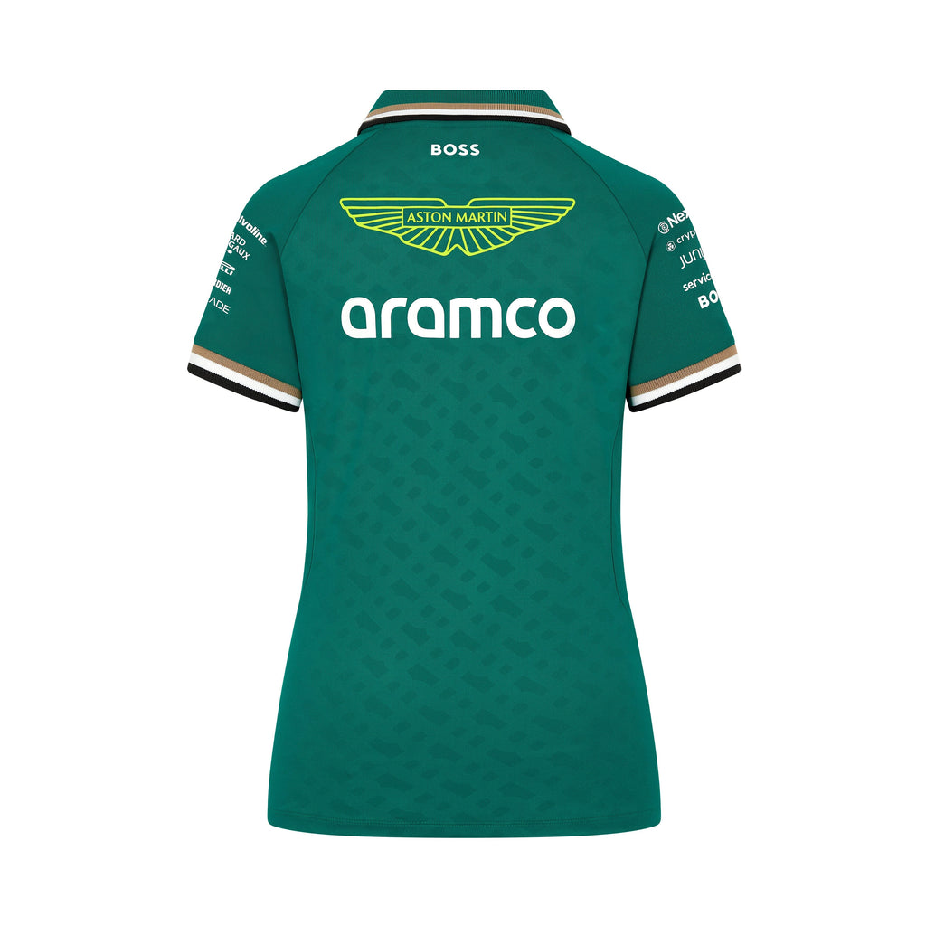 Aston Martin F1 2024 Women's Team Polo Shirt - Green Polos Aston Martin F1 