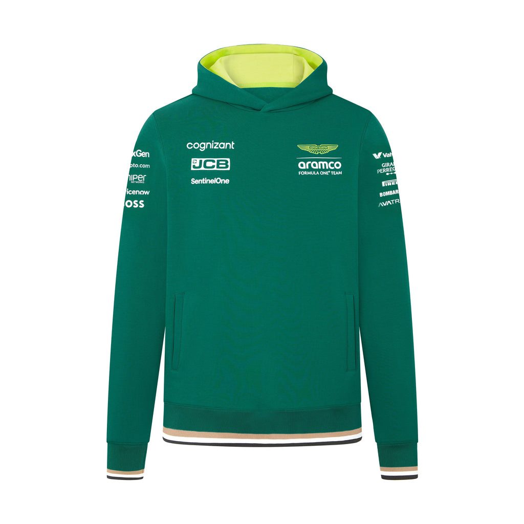 Aston Martin F1 Kids 2024 Team Hoodie - Youth Green Hoodies Aston Martin F1 