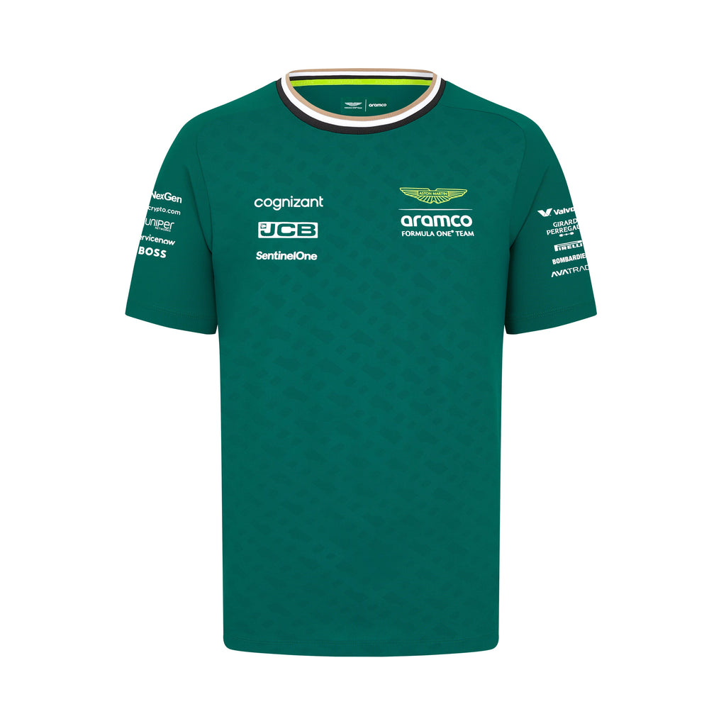 Aston Martin F1 2024 Men's Team T-Shirt - Green T-shirts Aston Martin F1 