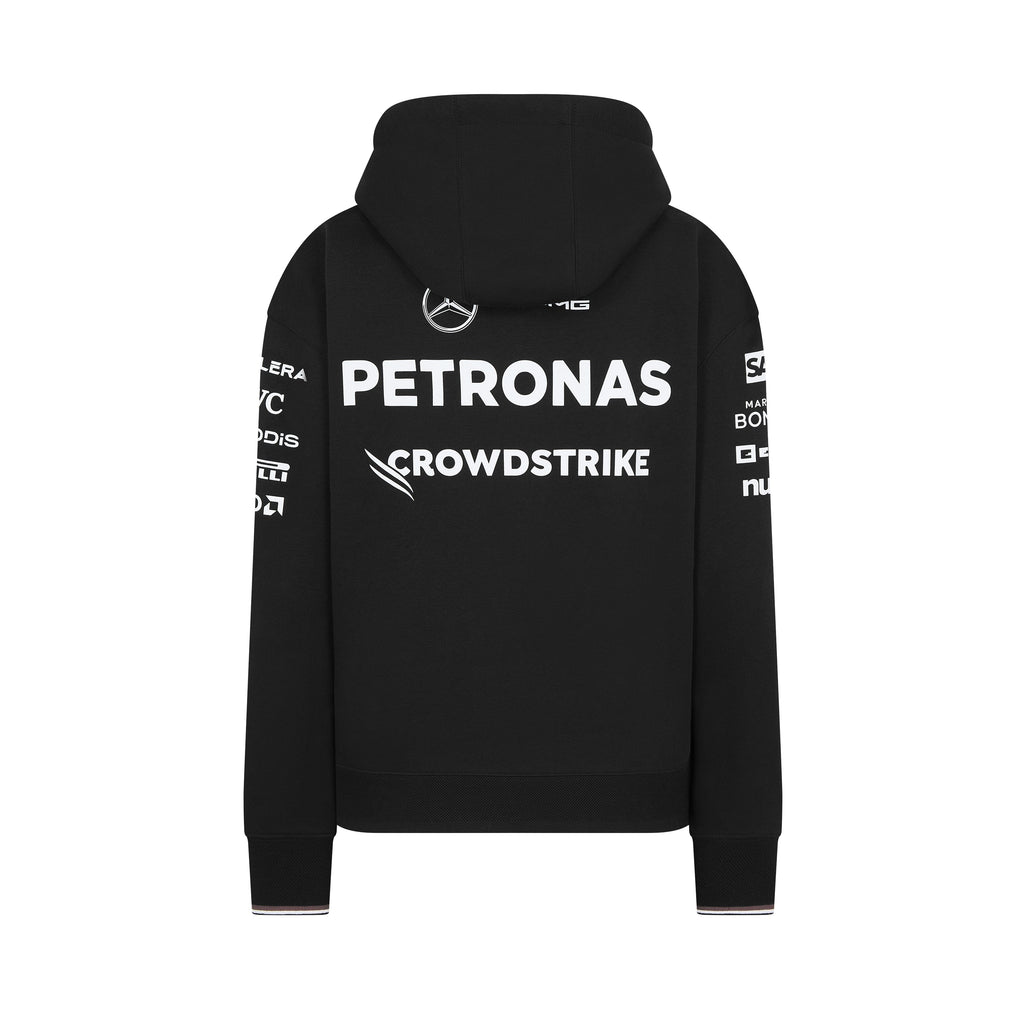 Mercedes AMG Petronas F1 2024 Women's Team Hoodie - Black Hoodies Mercedes AMG Petronas 