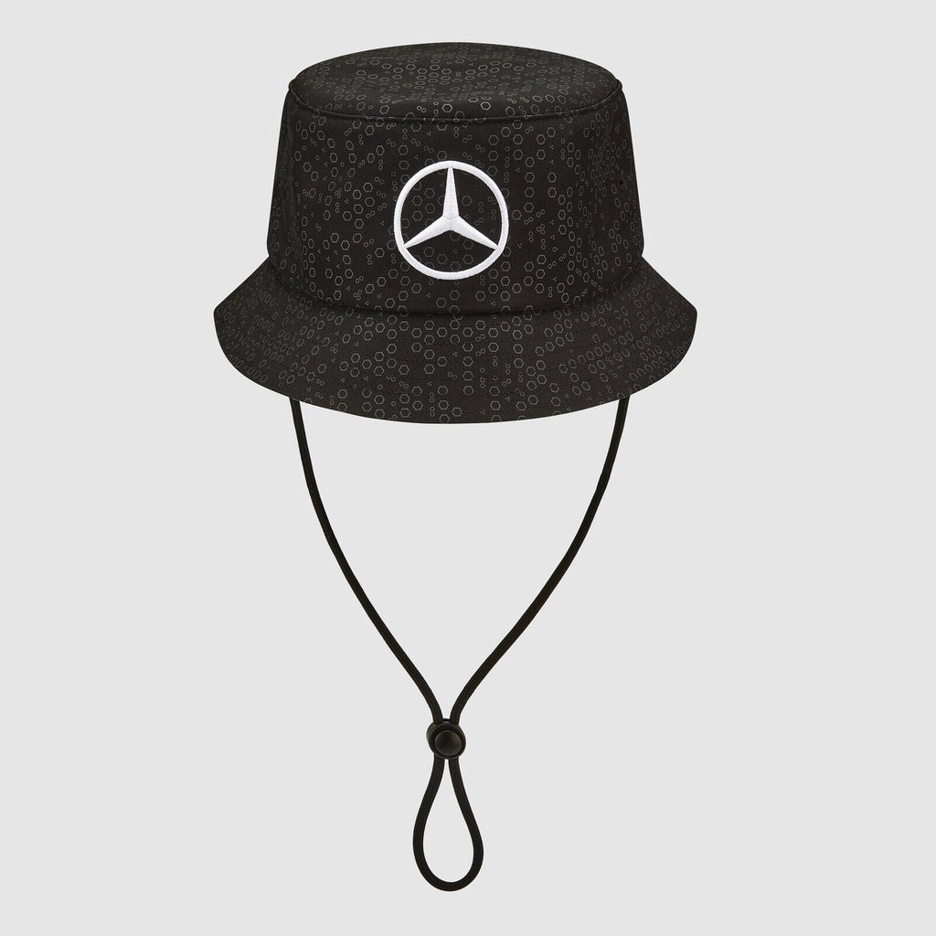 Mercedes AMG Petronas F1 2024 Team Bucket Hat - Black Hats Mercedes AMG Petronas 