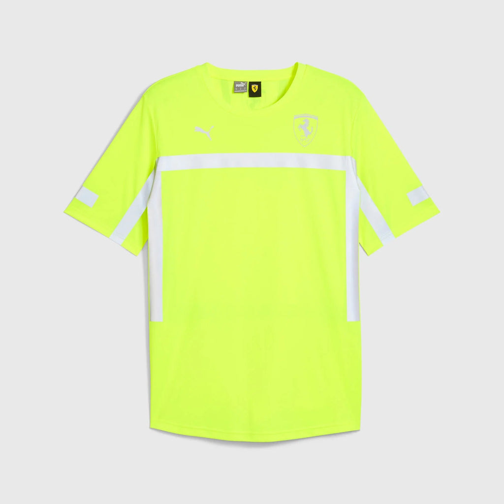 Scuderia Ferrari F1 2024 Men's Team Set Up T-Shirt - Yellow T-shirts Scuderia Ferrari 