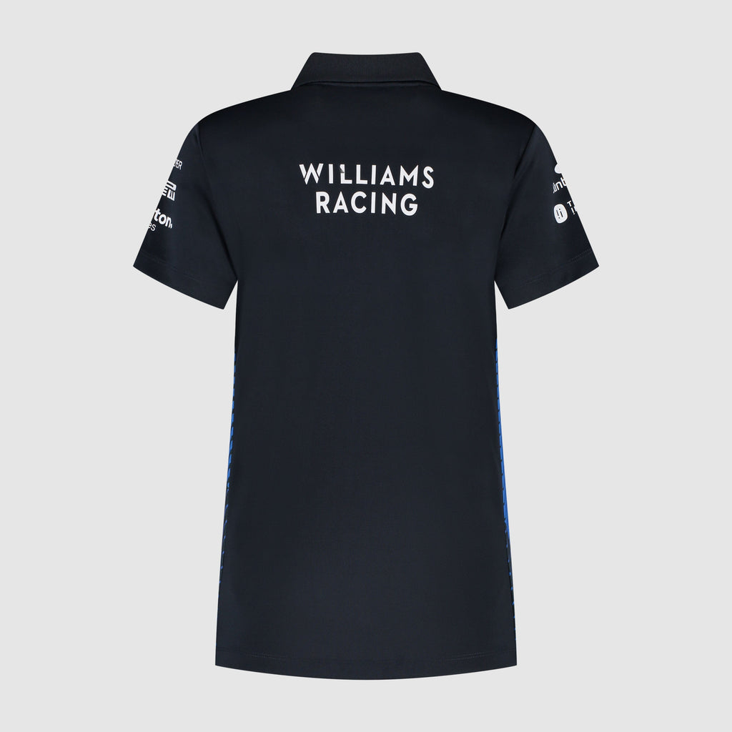 Williams Racing F1 2025 Women's Team Polo Shirt - Navy Polos Williams Racing 
