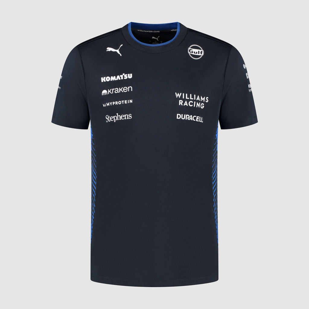 Williams Racing F1 2025 Kids Team T-Shirt - Youth Navy T-shirts Williams Racing 