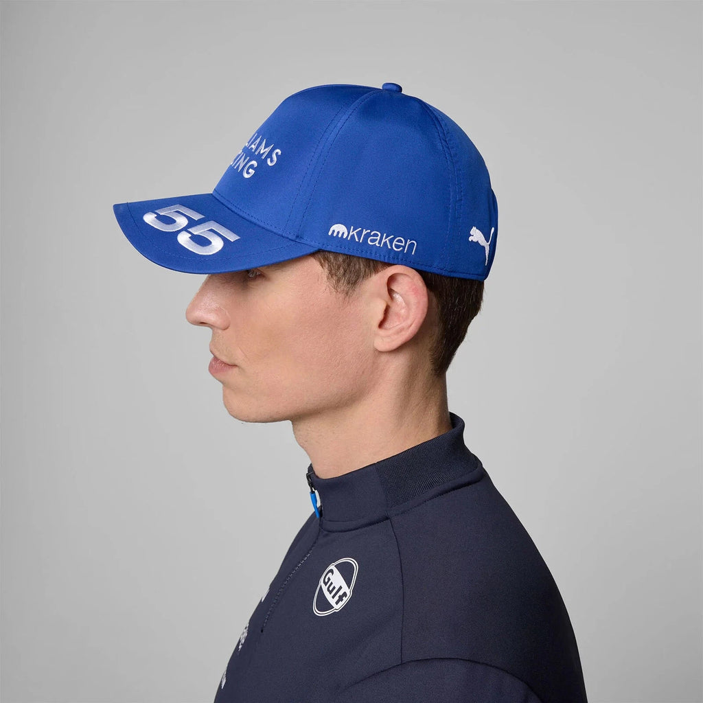 Williams Racing F1 2025 Carlos Sainz Blue Team Hat - Adult/Kids Hats Williams Racing 