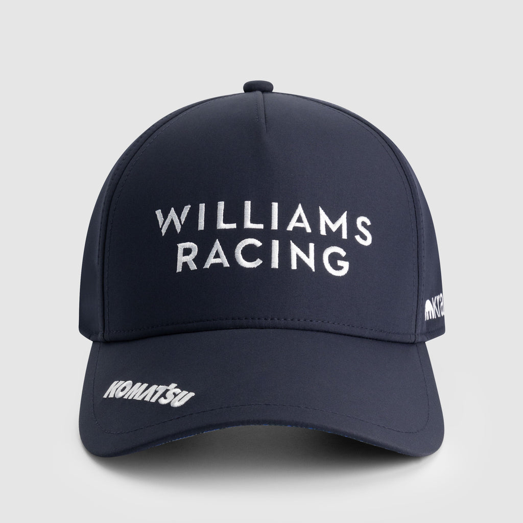 Williams Racing F1 2025 Team Baseball Hat - Navy Hats Williams Racing 