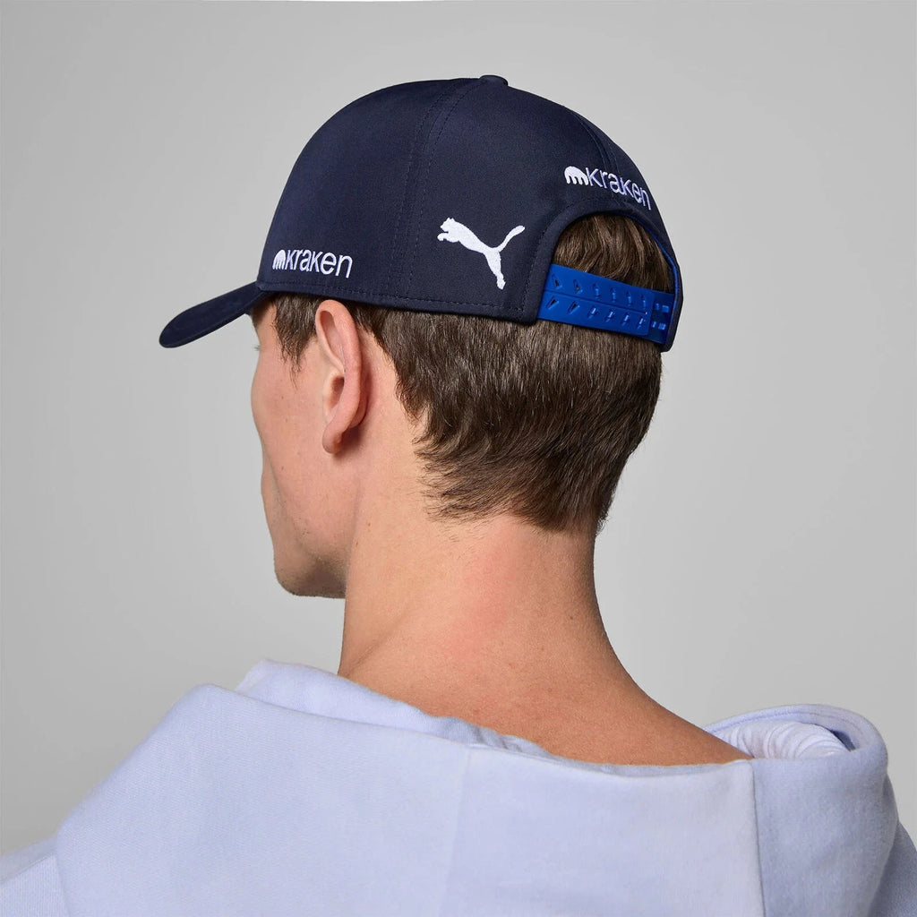 Williams Racing F1 2025 Team Baseball Hat - Navy Hats Williams Racing 